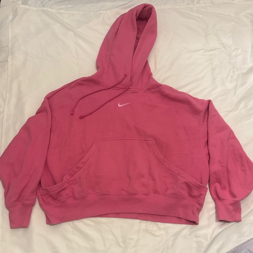 Nike Women's Pink Hoodie - Picture 1 of 2